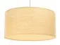Lampa wisząca NATURAL RATTAN 50 beżowa walec tkanina | MIRAT.