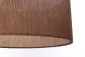 Lampa wisząca NATURAL BROWN 60 brązowa nad stół | MIRAT.