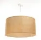 Lampa wisząca NATURAL BEIGE 50 beżowa do salonu | MIRAT.