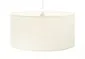Lampa wisząca NATURAL CREAM 40 kremowa tkanina walec | MIRAT.