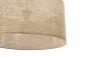 Lampa wisząca NATURAL BAMBOO 40 beżowa płócienna imitująca bambus | MIRAT.