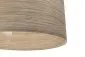 Lampa wisząca NATURAL FIBER 50 ciemnobeżowa w stylu natural | MIRAT.
