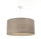 Lampa wisząca NATURAL FIBER 50 ciemnobeżowa w stylu natural | MIRAT.