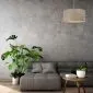 Lampa wisząca NATURAL FIBER 40 ciemnobeżowa do salonu nowoczesna | MIRAT.