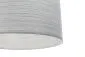 Lampa wisząca NATURAL SILVER 40 jasnoszara minimalistyczna walec | MIRAT.