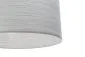 Lampa wisząca NATURAL SILVER 40 jasnoszara minimalistyczna walec | MIRAT.
