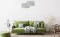 Lampa wisząca NATURAL SILVER 50 jasnoszara nad stół w stylu boho | MIRAT.