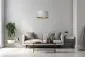 Lampa wisząca MODERN 40 szara/złota w stylu glamour I sklep meblowy MIRAT.