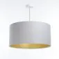 Lampa wisząca MODERN 50 szara/złoty mat nad stół I sklep meblowy MIRAT.