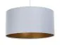 Lampa wisząca MODERN 50 szara/miedziana satynowy abażur I sklep meblowy MIRAT.