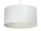 Lampa wisząca LEN LIGHT 40 biała lniana I sklep meblowy MIRAT.