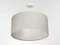 Lampa wisząca LEN LIGHT 211-40 kremowa walcowata I sklep meblowy MIRAT.