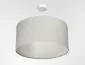 Lampa wisząca LEN LIGHT 211-50 kremowa polskiej produkcji I sklep meblowy MIRAT.