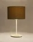 Lampa stołowa ERUTAN III szara na metalowej podstawie I sklep meblowy MIRAT.
