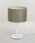 Lampa stołowa ERUTAN III brązowa z włącznikiem przesuwnym I sklep meblowy MIRAT.