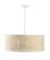 Lampa wisząca BOHO 60 rattan naturalny nad stół w stylu natural | MIRAT.