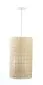 Lampa wisząca BOHO SLIM rattan naturalny minimalistyczna ręcznie robiona | MIRAT.