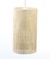 Lampa wisząca BOHO SLIM rattan naturalny minimalistyczna ręcznie robiona | MIRAT.