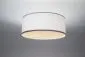 Lampa wisząca MODERN RATTAN 50 biała w kształcie walca I sklep meblowy MIRAT.