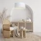 Lampa wisząca MODERN RATTAN 40 biała ręcznie robiona I sklep meblowy MIRAT.