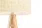 Lampa stojąca BOHO 50 rattan naturalny na drewnianej podstawie | MIRAT. w stylu kolekcja