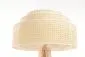 Lampa stojąca BOHO TRI rattan naturalny pleciony | MIRAT. w stylu kolekcja