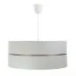 Lampa wisząca SIMPLY GLAMOUR 60 biała nad stół nowoczesna | MIRAT. w stylu kolekcja