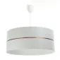 Lampa wisząca SIMPLY GLAMOUR 60 biała nad stół nowoczesna | MIRAT. w stylu kolekcja