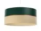 Lampa wisząca SIMPLY GLAMOUR 50 zielona/kremowa z tworzywa | MIRAT. w stylu kolekcja
