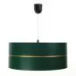 Lampa wisząca SIMPLY GLAMOUR 40 zielona na 1 żarówkę | MIRAT. w stylu kolekcja