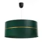 Lampa wisząca SIMPLY GLAMOUR 40 zielona na 1 żarówkę | MIRAT. w stylu kolekcja