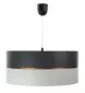 Lampa wisząca SIMPLY GLAMOUR 40 jasnoszara/ciemnoszara nad stół | MIRAT. w stylu kolekcja