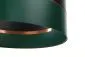 Lampa wisząca SIMPLY GLAMOUR 50 zielona/czarna w stylu glamour | MIRAT.