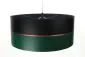 Lampa wisząca SIMPLY GLAMOUR 50 zielona/czarna w stylu glamour | MIRAT.