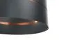 Lampa wisząca SIMPLY GLAMOUR 50 grafitowa do salonu | MIRAT.