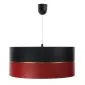 Lampa wisząca SIMPLY GLAMOUR 30 czerwona/czarna elegancka | MIRAT.