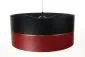 Lampa wisząca SIMPLY GLAMOUR 50 czerwona/czarna do jadalni | MIRAT.