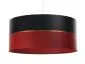 Lampa wisząca SIMPLY GLAMOUR 30 czerwona/czarna elegancka | MIRAT.