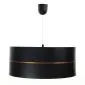Lampa wisząca SIMPLY GLAMOUR 60 czarna do kuchni | MIRAT.