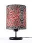 Lampa stołowa RETRO-C czerwona/czarna polskiej produkcji | MIRAT. w stylu kolekcja