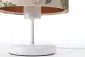 Lampa stołowa ORIENT-C-W wielokolorowa/miedziana mała do sypialni | MIRAT. w stylu kolekcja