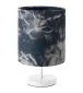 Lampa stołowa MIST-C-W granatowa/grafitowa na metalowej podstawie | MIRAT. w stylu kolekcja
