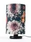 Lampa stołowa FLORAL-D wielokolorowa/miedziana z włącznikiem nożnym | MIRAT. w stylu kolekcja