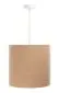 Lampa wisząca BOHO JUTA TUBA 30 beżowa nad stół w stylu boho | MIRAT.