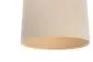 Lampa wisząca BOHO LEN TUBA 40 kremowa nad stół w stylu boho | MIRAT.