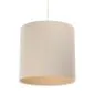 Lampa wisząca BOHO LEN TUBA 40 kremowa nad stół w stylu boho | MIRAT.