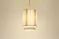 Lampa wisząca DUO LAMI LINE 25 biała/kremowa polskiej produkcji I sklep meblowy MIRAT.