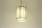 Lampa wisząca DUO LAMI LINE 25 zielona/kremowa minimalistyczna I sklep meblowy MIRAT.