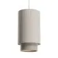 Lampa wisząca DUO LAMI LINE 20 kremowa/beżowa tuba I sklep meblowy MIRAT.