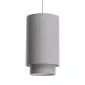 Lampa wisząca DUO LAMI LINE 20 szara dwuściankowa I sklep meblowy MIRAT.